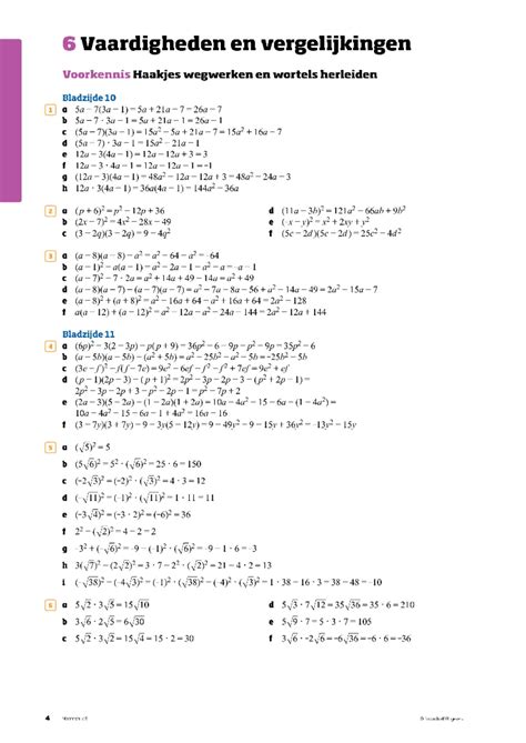 V3 Hfst6 Uitwerkingen Wiskunde Studeersnel