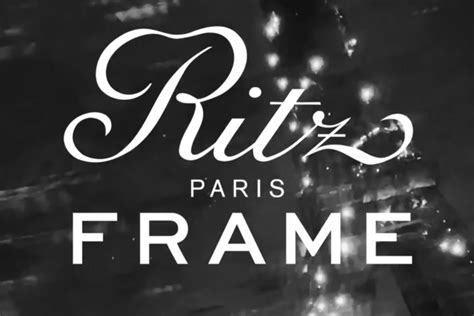 Le Ritz sinvite à nouveau dans une collection avec la marque Frame