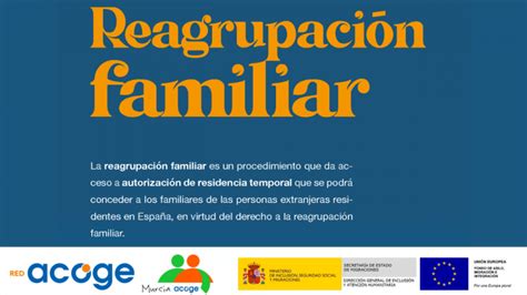 Reagrupaci N Familiar Asociaci N Murcia Acoge