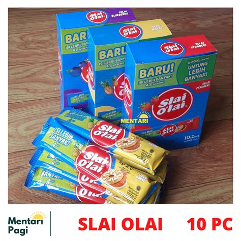 Jual Slai Olai 32gr 1 Pack Isi 10 Pc Cake Biskuit Snack Jajanan Cemilan