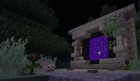 Nether Portal At The Top Of A Medieval Mountain ⛰ 🔥 Rminecraft