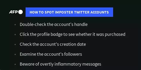 Fact Check How To Spot Impostor Twitter Accounts