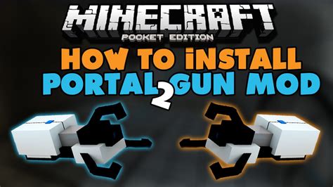 How To Install Portal Gun Mod In Minecraft PE 0 13 1 YouTube