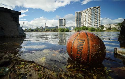 Waikiki Beaches Contract While Ala Wai Canal Rises - Honolulu Civil Beat