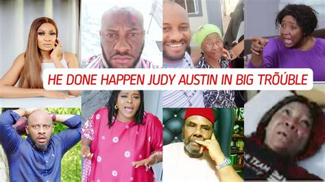 Black Day Judy Austin Is Big Trouble As Yul Edochie Mom Arrived Hosp T