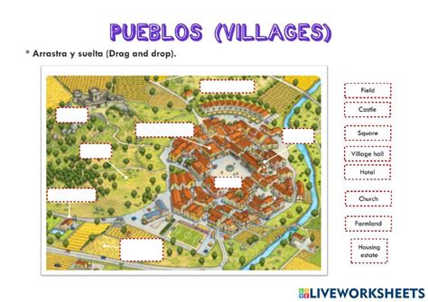 Village worksheet | Live Worksheets