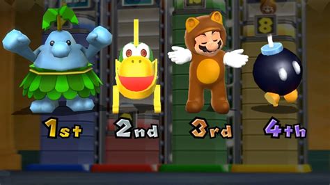 Mario Party Koopa Troopa Vs Shy Guy Vs Kamek Vs Mario Minigame