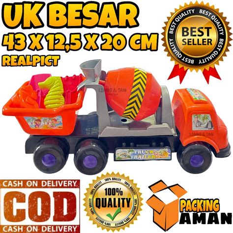 Jual Bisa Cod Promo Ukuran Besar Mainan Anak Mobil Mobilan Truck