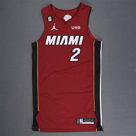 Gabe Vincent Miami Heat Game Worn Statement Edition Jersey 2023 Nba Finals Game 1 Nba