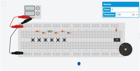 Building A Simple Electronic Piano Using Tinkercad Circuits Tinkercad