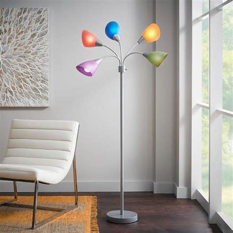 Multi Color 5-Light Floor Lamp | ubicaciondepersonas.cdmx.gob.mx