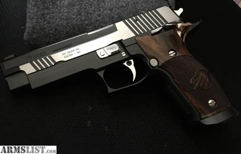 Armslist For Sale Rare Sig Sauer P X X Five Black N White In Mm