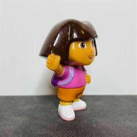 Nick Jr Dora The Explorer Waving Figure Pvc 25 Toy Viacom Mattel 2006 Cake Top 4554304897