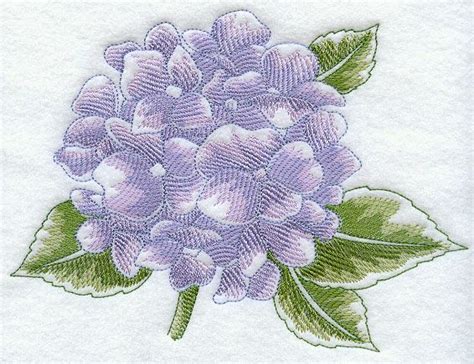 Machine Embroidery Designs Hydrangea Beauty