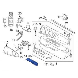 Mini Oem Window Parts Visors Regulators Motors Carid