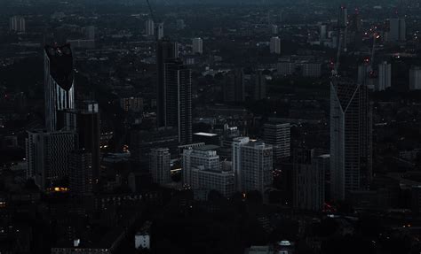 wallpaper london, united kingdom, night city, skyscrapers HD : Widescreen : High Definition ...