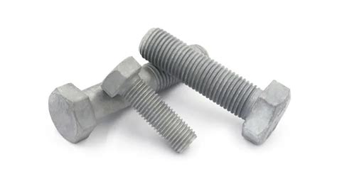 Astm A325 A490 Din933 Din931 Hex Bolts With Nut And Washer Hdg