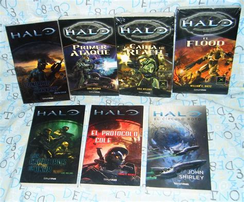 Envío Gratis 7 Libros Halo Español El Flood William C Dietz 2050