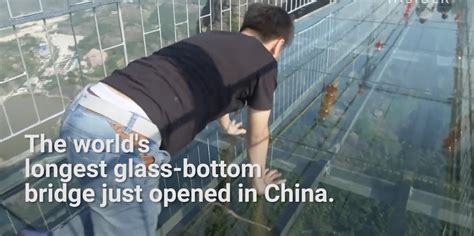 The Worlds Longest Glass Bridge Just Opened In China — And It Looks