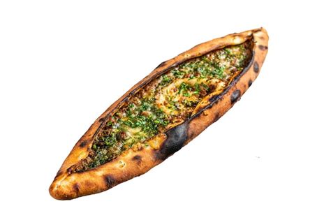 Premium Photo Turkish Pide Traditional Pie With Beef Meat And