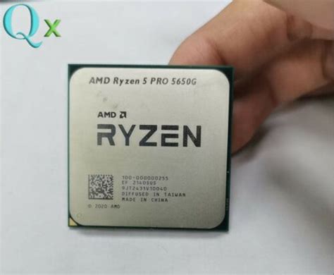 AMD RYZEN 5 PRO 5650G AM4 CPU Processor R5 5650g 6 Core 12T 3 9GHz