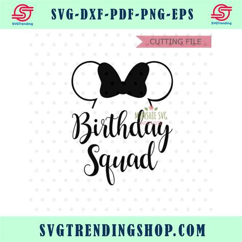 Disney Birthday, Girl Birthday, Svg, Squad Goals, Disney Shirts, Disney Trips, Birthday Shirts ...