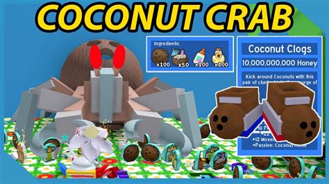 I Unlocked The New Coconut Clogs And Defeat Giant Coconut Crab Boss In