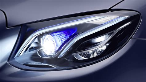 Headlamps In The New E Class MULTIBEAM LED YouTube