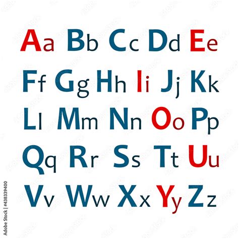 Different Languages Alphabet