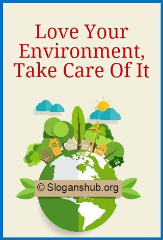 Catchy Save Environment Slogans