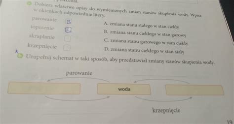 Daj Naj Wykonaj Polecenia Dobierz W A Ciwe Opisy Do Wymienionych