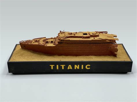 Rms Titanic Wreck Model