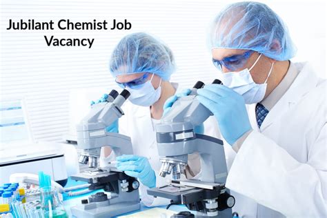 Jubilant Chemist Job Vacancy Msc Chemistry Candidates Apply