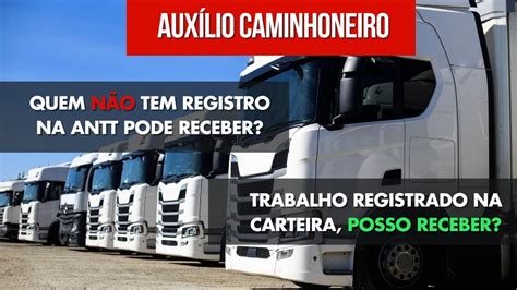 Pessoa jurídica pode receber auxílio caminhoneiro O Planeta Caminhão