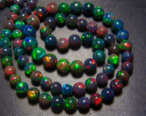 Black Welo Ethiopian Opal Inches Top Grade High Quality Smooth