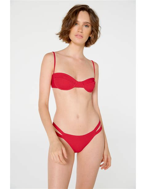 Bikini Tops Top Chandon Crispy Vermelho Brand Blueman