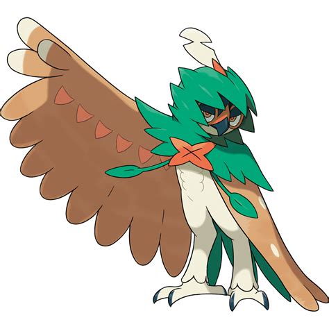 Decidueye Pokemon Transparent Isolated Png Png Mart