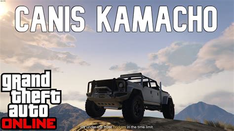 Gta Online Canis Kamacho Customization Youtube