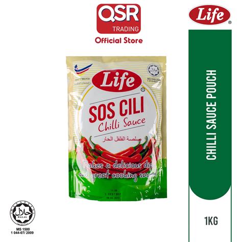 LIFE Chilli Sauce Pouch 1kg Shopee Malaysia