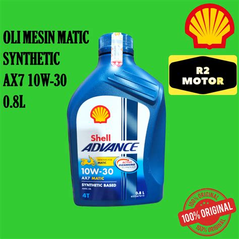 Jual Oli Mesin Motor Matic Shell Advance Ax W L Beat Vario