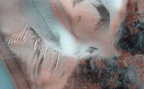 Areology Frosted Dunes In Richardson Crater