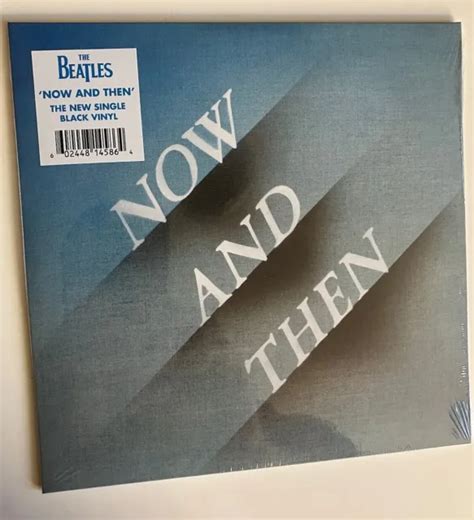 The Beatles Now And Then Limited Edition Black Vinyl Single New