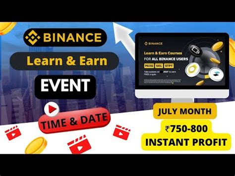 BINANCE Learn And Earn Event Binance Learn And Earn Quiz Answer