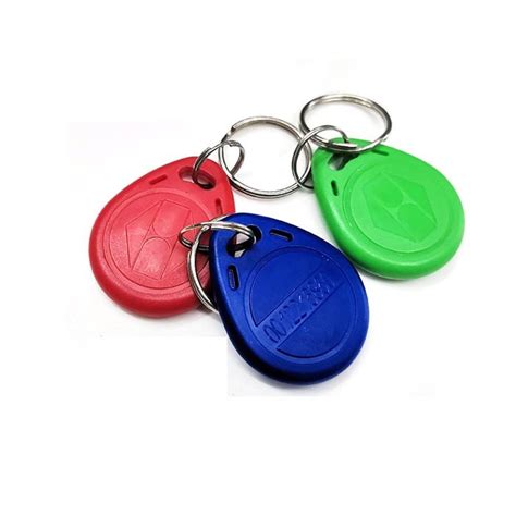 Waterproof Rewritable IC 13 56MHz 213 Chip RFID Keychain For Access