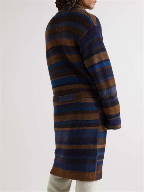 THE ELDER STATESMAN Striped Cashmere Cardigan For Men MR PORTER