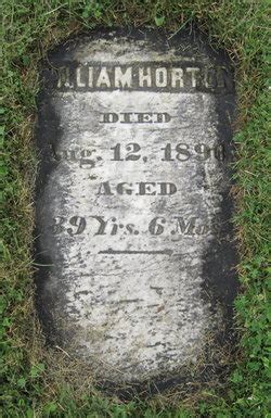 William Horton Find A Grave Memorial