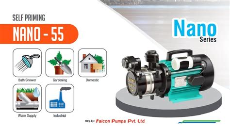 Falcon Nano 55 Self Priming Monoblock Pump At Rs 15200 Piece Dharwad