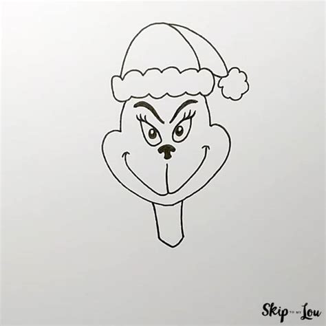 11+ Draw Grinch Face - KristyMyles