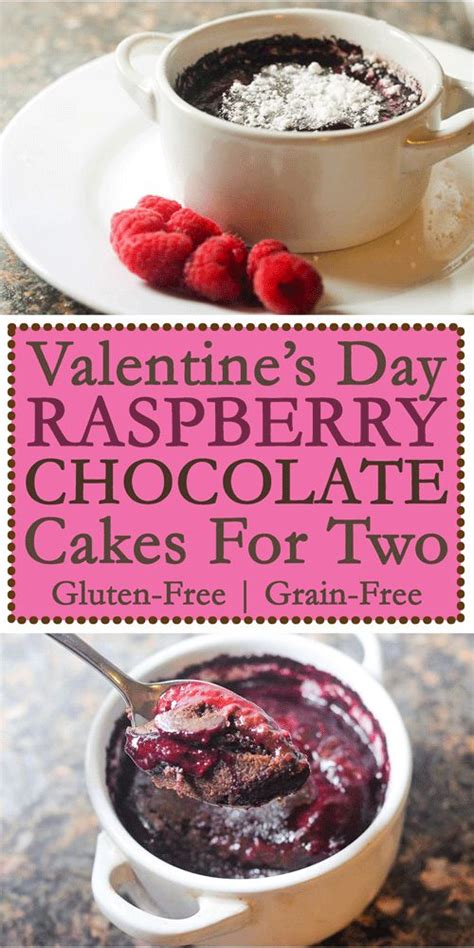 These Raspberry Chocolate Cakes For Two Are PERFECT For Valentine S Day