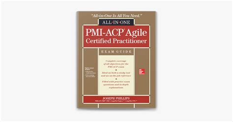 PMI ACP Agile Certified Practitioner All In One Exam Guide On Apple Books